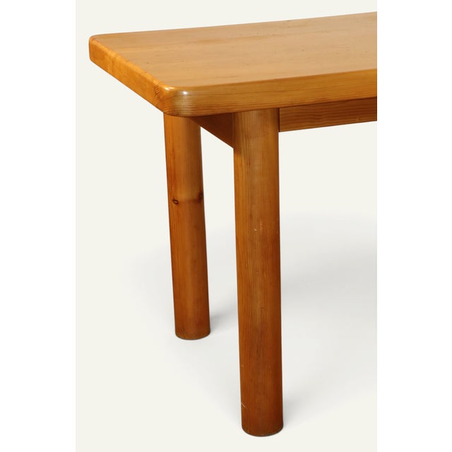 Modernist Pine Table by René Martin, 1960s For Sale - Image 16 of 18