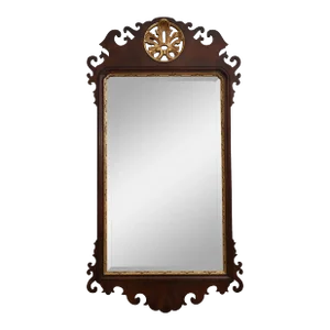 Henkel Harris Mahogany Spnea Chippendale Mirror