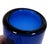 Art Deco Mid-Century Blown Glass Vase Cobalt Blue 9" For Sale - Image 3 of 11