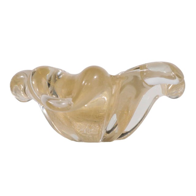 Murano Aventurine Bowl by Seguso C 1950/1960's For Sale - Image 12 of 13