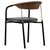 Chairman Chair in Walnut with Upholstery in Black by Henrik Tengler for One Collection For Sale - Image 17 of 17