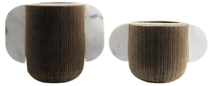 Confinanti Vases by Gumdesign for La Casa di Pietra, Set of 2