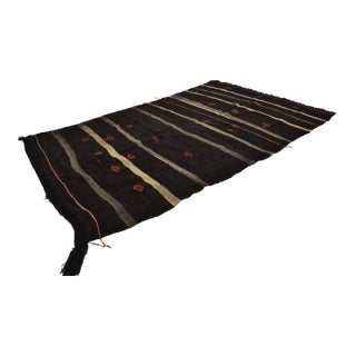 Decorative Vintage Goat Hair Rug For Sale