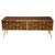 Italian Sideboard in Brown Murano Glass and Brass from Justfurnituress SRL, 2020 For Sale - Image 6 of 6