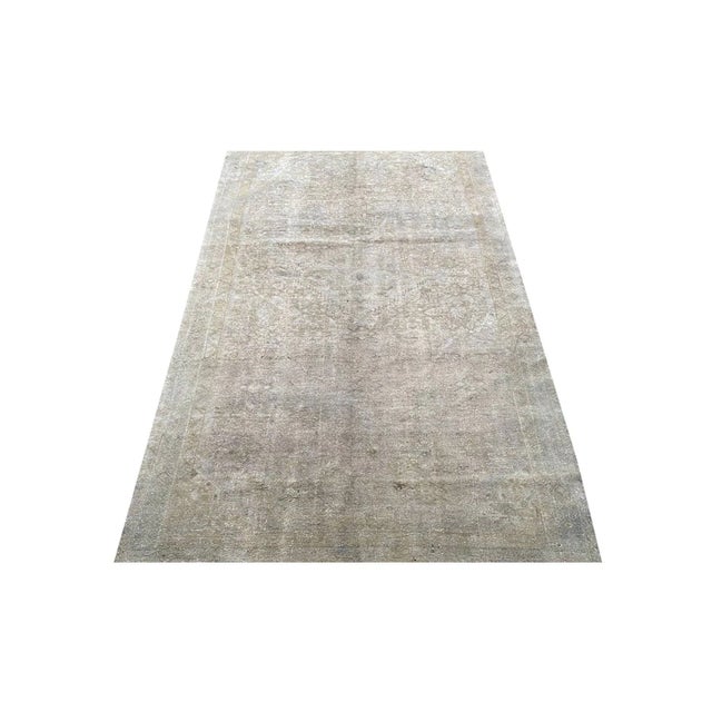 Textile 1960s Vintage Old Persian Hamedan Area Rug 5x9 For Sale - Image 7 of 12