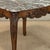 Antique French Régence Style Carved Oak Sainte Anne Marble End Table For Sale - Image 9 of 18