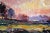 Harijs Veldre, Sunset, Oil on Cardboard For Sale - Image 7 of 9