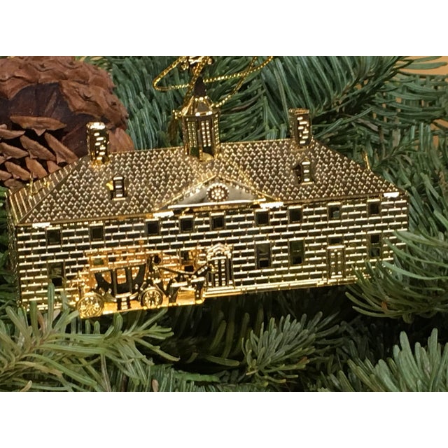Mount Vernon Christmas Tree Ornament Chairish