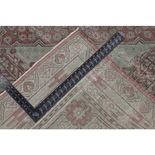 Textile Antique Persian Khotan Rug, 10'07 X 15'06 For Sale - Image 7 of 10
