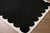 Contemporary Fossay Shag Machine Woven Rug Black 5x7 For Sale - Image 3 of 4