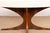 Brown Oval Coffee Table in Carrara Marble and Rosewood by Hugues Poignant 1960. from Roche Bobois For Sale - Image 8 of 18