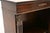 Brown Neoclassical Empire Style Open Bookcase, 1930 For Sale - Image 8 of 12