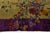 Textile Antique 1920s Art Deco Chinese Rug in Chartreuse Olive and Imperial Violet 9x12 For Sale - Image 7 of 12