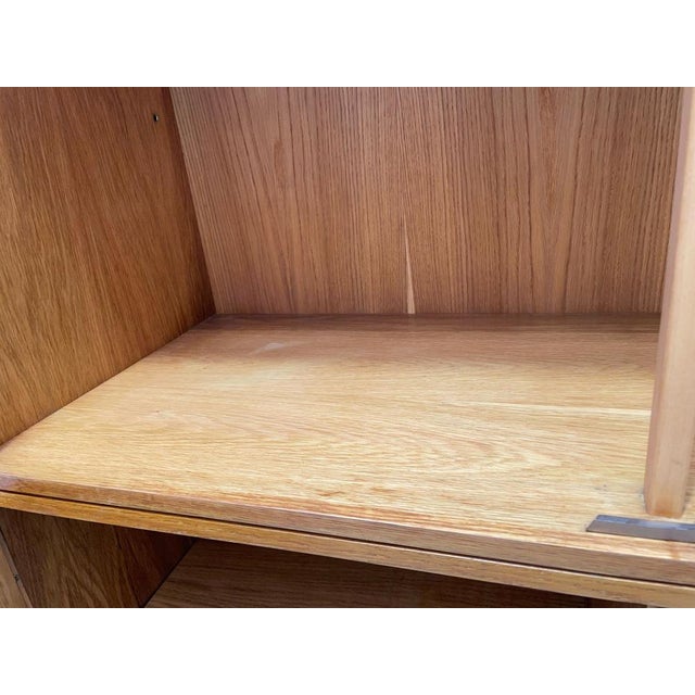 U-450 Oak Cabinet by Jiří Jiroutek for Interior Prague, Czechoslovakia, 1960s For Sale - Image 15 of 18