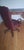 Vintage Hickory Chair Tufted Oxblood Leather Executive Desk Chair For Sale - Image 12 of 13