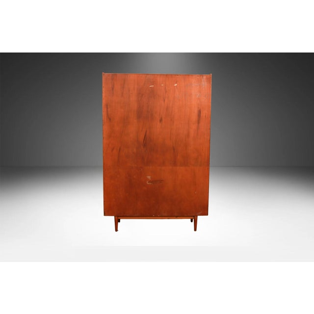 Mid-Century Modern Hutch China Cabinet Morganton Furniture CopenArt Line For Sale - Image 13 of 14