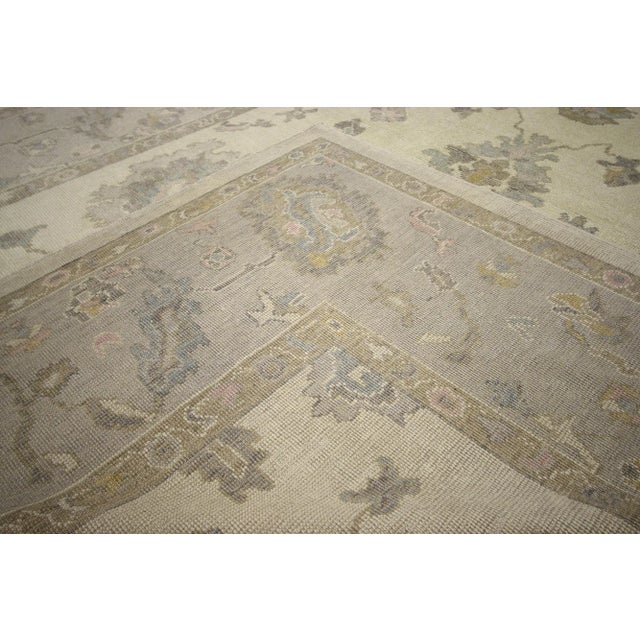 2020s Turkish Oushak Rug - 09'06 X 12'11 For Sale - Image 5 of 8