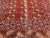 Vintage Turkmen Tekke Area Rug in Allover Geometric Pattern in Brick-Red, Navy, Ivory, Brown For Sale - Image 11 of 16