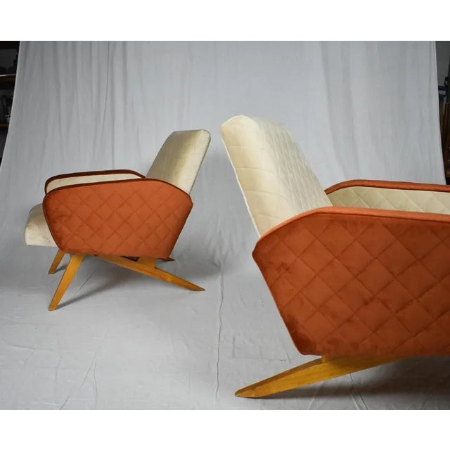 Set of Mid-Century Italian Armchairs, 1965 For Sale - Image 8 of 13
