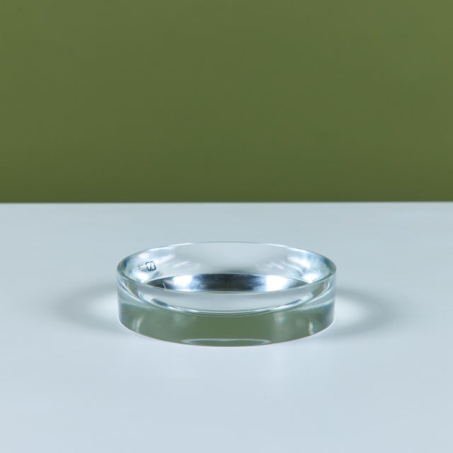 V. Nason & Co. Round Murano Glass Ashtray for V. Nason & C. For Sale - Image 4 of 11