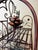 French Provincial Mid 20th Century Large French Iron Baker's Boulangerie Rack With 4 Shelves For Sale - Image 3 of 7