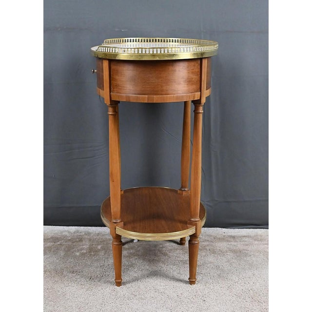 Wood Louis XVI Style Mahogany Coffee Table, Late 19th Century For Sale - Image 7 of 18