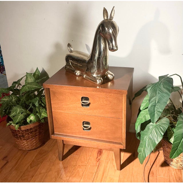 Vintage Regency Polished Brass Horse Sculpture Attributed Maitland Smith, C. 1970s For Sale - Image 12 of 12