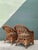 Vintage Woven Rattan Lounge Chairs - A Pair For Sale - Image 10 of 12