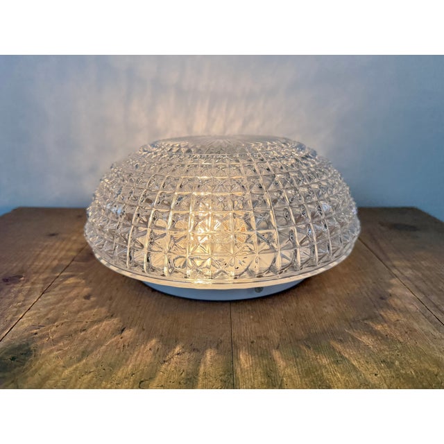 Vintage Glass Wall Light, 1970s For Sale - Image 14 of 17