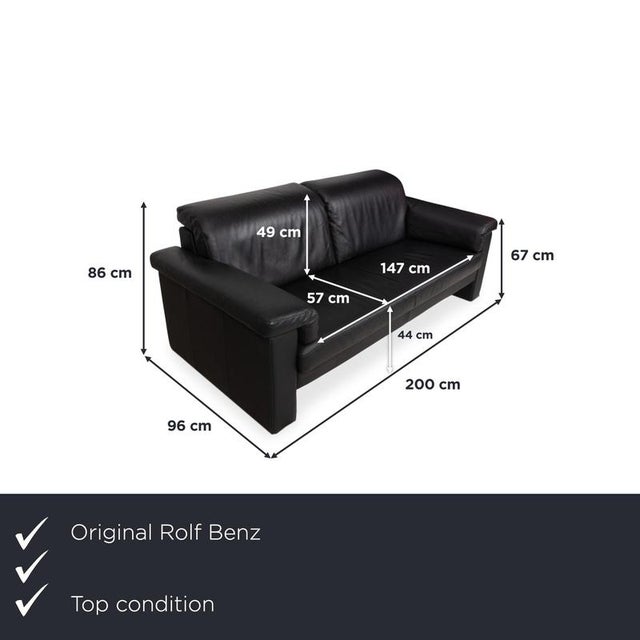 This Rolf Benz 4000 sofa is a prime example of timeless German design, masterfully combining elegance and ergonomics....