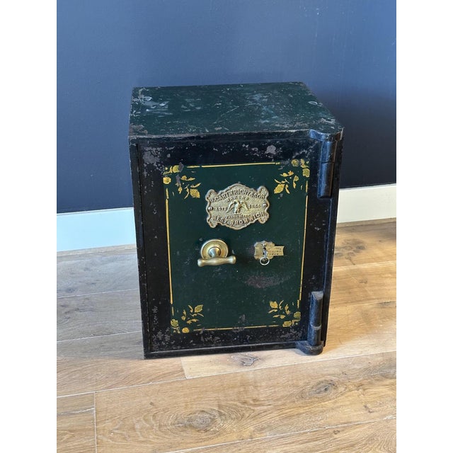 Antique Iron Safe, 1890s For Sale - Image 11 of 11