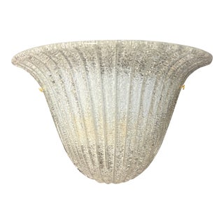Bavovier & Toso Style Murano Sconce For Sale