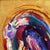 2020s Divine Spark of Love XXXXXX - Colorful Impasto Textured Heart Painting on Wood by Cynthia Coulombe-Bégin For Sale - Image 5 of 9