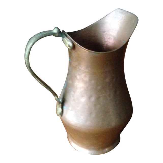 Vintage Copper Pitcher Chairish
