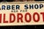 1950's Wildroot Barber Shop Embossed Tin Sign For Sale - Image 4 of 6