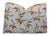 Designer Trailing Embroidered Leaves Pillow With Feather and Down Insert For Sale In Los Angeles - Image 6 of 6