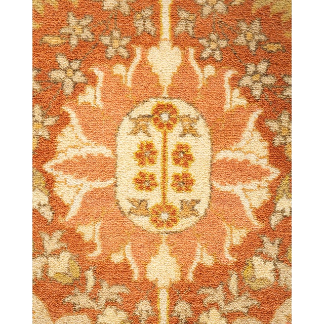 Traditional Mogul, One-of-a-Kind Hand-Knotted Area Rug - Brown, 8' 0" x 10' 4" For Sale - Image 3 of 8