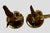 Mid-Century Modern ​Mid 20th Century Solid Brass Mallard Ducks in Flight Bookends Attributed to Pm Craftsman - A Pair For Sale - Image 3 of 12