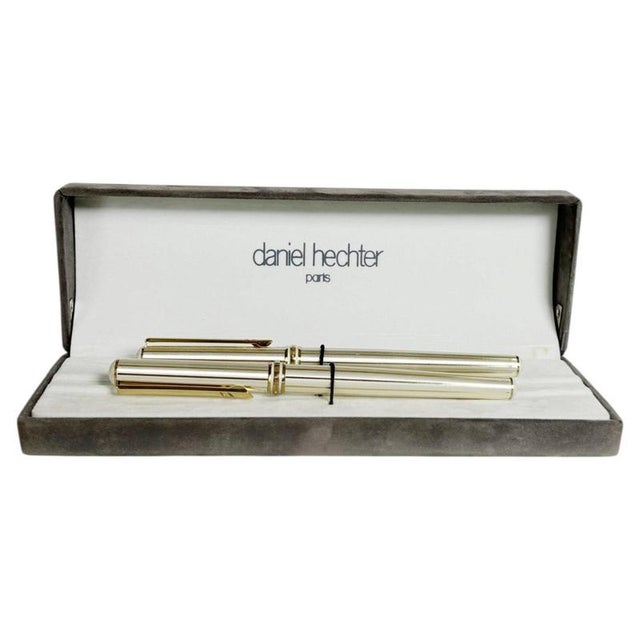 Box with Pens from Daniel Hechter, France, 20th Century, Set of 2 For Sale - Image 14 of 14