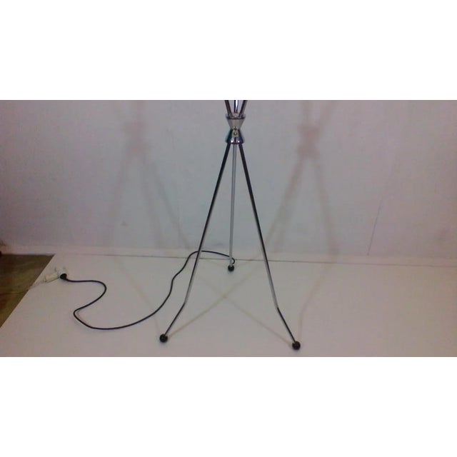 Mid-Century Chromed Model 101 Floor Lamp from Lidokov, 1960s For Sale - Image 10 of 11