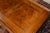Attributed to Henredon Barley Twist Dark Oak Wood End / Side Table With Center Cupboard & Shelves For Sale - Image 4 of 14