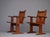 Set of Scandinavian Oregon Pine Armchairs, 1930s For Sale - Image 17 of 17