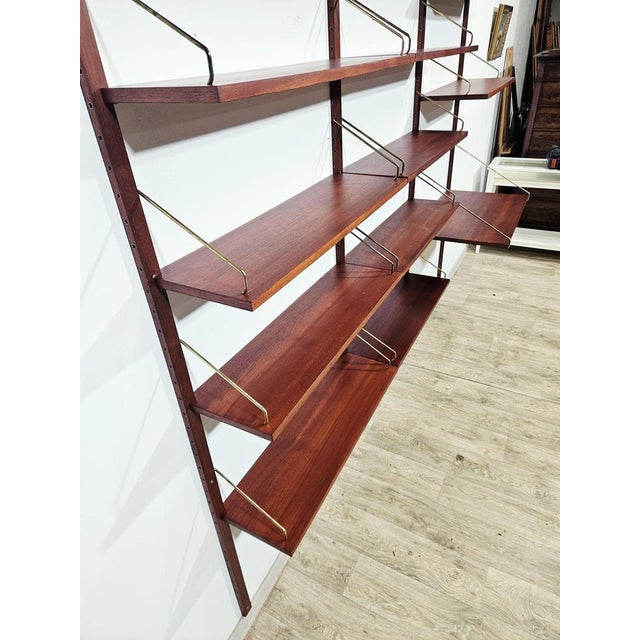 Brown Royal System Modular Shelf by Poul Cadovius for Cado, Denmark, 1960s For Sale - Image 8 of 18