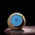 Vintage Chinese Gilt Copper Enamel "Bird & Flower" Garlic-Mouth Vase - 1180g For Sale - Image 9 of 9
