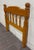 Vintage Twin Size Cannonball Spindle Headboard Bedframe For Sale In Kansas City - Image 6 of 8