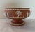 Mid-Century Modern Rare Vintage 1957 Wedgwood Terra Cotta Round Footed Imperial Bowl For Sale - Image 3 of 9
