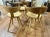 Wood Sori Yonagi for Hida Bleached Oak Table and Chairs Reissue 2022 - Set of 5 For Sale - Image 7 of 12