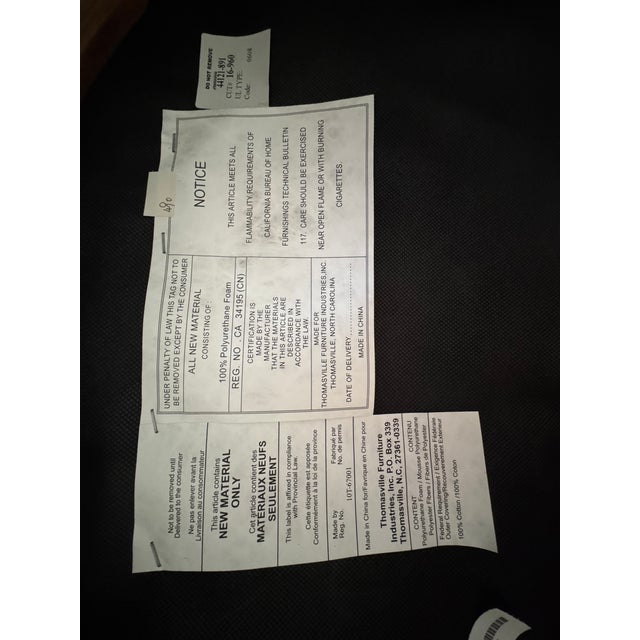 Thomasville Lumine Collection Dining Set of 9 For Sale - Image 12 of 12