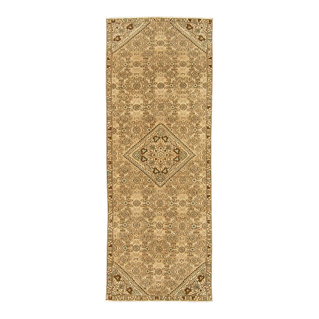 Turkish Vintage Rug 3'3" x 8'11" For Sale