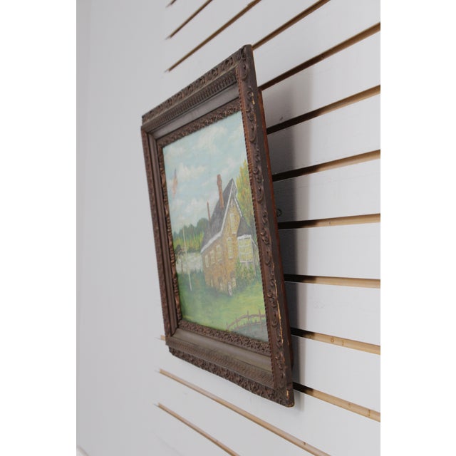 Age: C.1951 Details: By Roy Landenberger Fine Carved Details High Quality Construction Vibrant Colors Traditional Style...